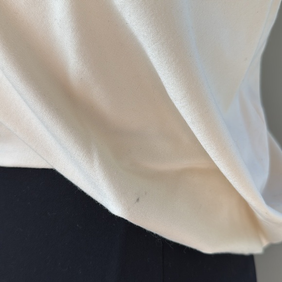 Alexander McQueen rayon l/wool blend drape top colorblock mini dress Size Small - Picture 6 of 16